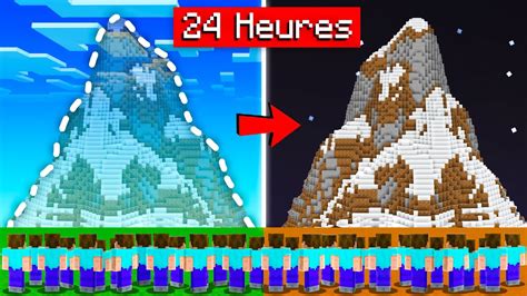 Est ce que 100 joueurs peuvent déplacer une montagne YouTube