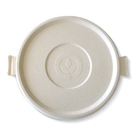 Lid For Biocane Bowls Oz White Biopak