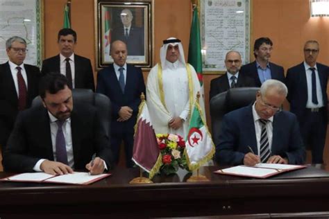 Maghreb Aujourd Hui Alg Rie Qatar Signature Dun Accord Pour La