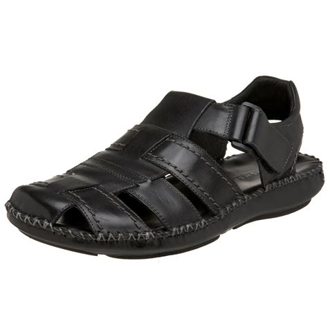 Florsheim Mens Santa Cruz Sandal In Black For Men Lyst