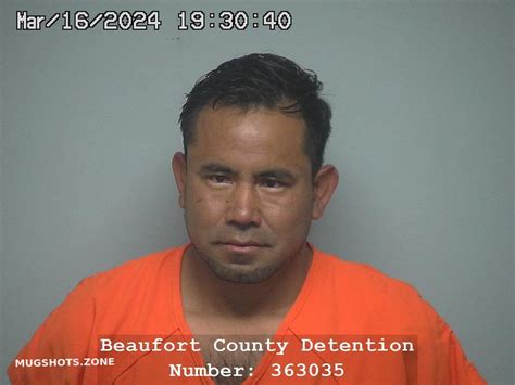 Eugenio Obed Juarez Cruz Beaufort County Mugshots Zone