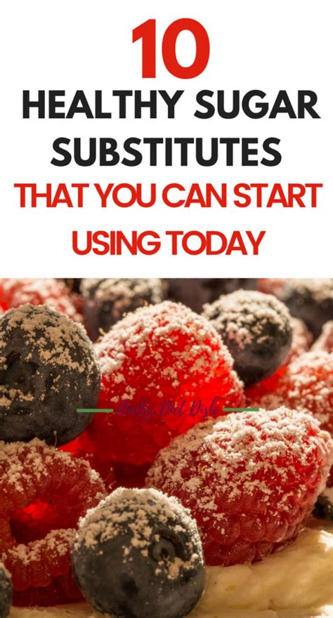 10 Healthy Sugar Substitutes That You Can Start Using Today Daily Diet Dish