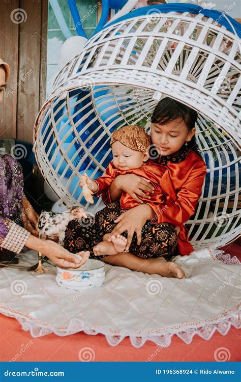 Traditional Ceremony Of Javanese Baby Editorial Stock Image Image Of