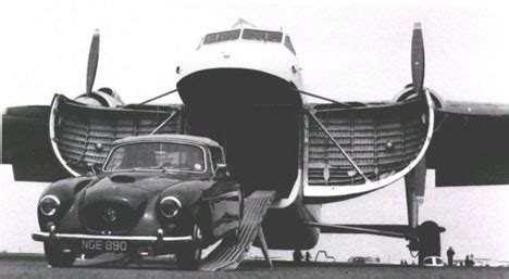 Pompous or pimpish? The Bristol Freighter airplane once allowed unusual ...