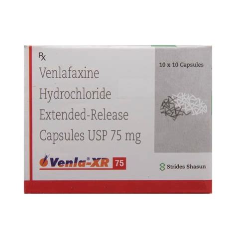 Venla Xr 75 Capsule Uses Side Effects Price Apollo Pharmacy