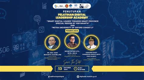 Penutupan Pelatihan Digital Leadership Academy Pemerintah Provinsi