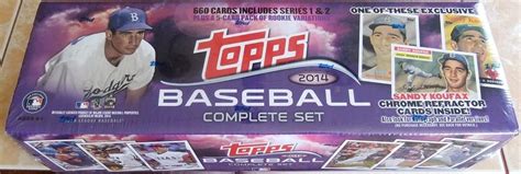 Amazon 2014 TOPPS BASEBALL FACTORY SEALED COMPLETE SET 661 CARDS