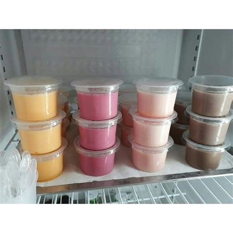 Jual Cup Silky Puding Plastik Cetakan Wadah Jelly Pudding Moiaa Paket