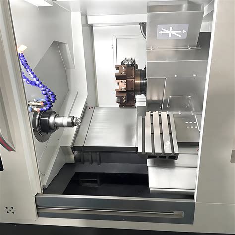 Optional Fanus Syntec System Slant Bed CNC Lathe With Y Axis CNC