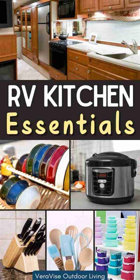 Rv Kitchen Essentials You Must Have Before Your First Camping Trip