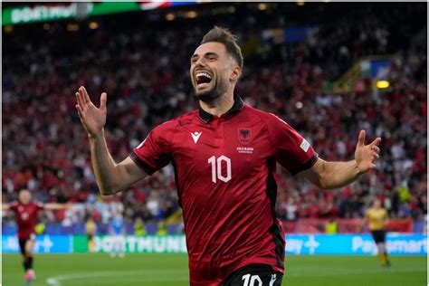 Albania S Nedim Bajrami Scores Fastest Ever Euros Goal After 23 Seconds