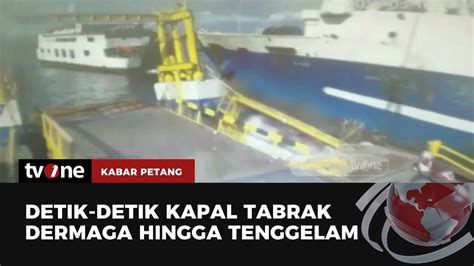 Dermaga Pelabuhan Bastiong Ternate Ambruk Ditabrak Kapal Feri Kabar