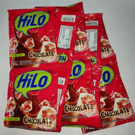 Jual SUSU HILO CHOCOLATE SACHET KEMASAN RENCENG | Shopee Indonesia