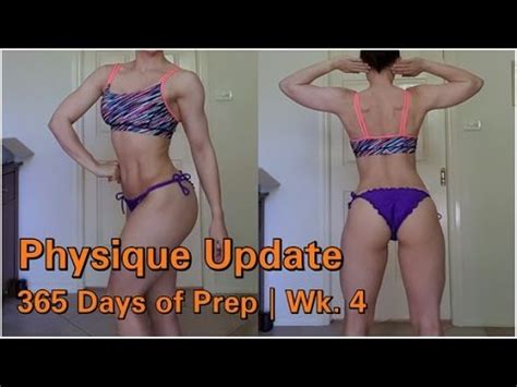 Bikini Comp Prep Physique Update Losing Fat And Revealing Gains 365