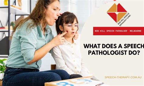 What Does A Speech Pathologist Do Box Hill Speech Pathology