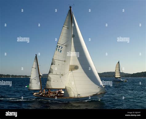 Classic Sailboat High Resolution Stock Photography And Images Alamy