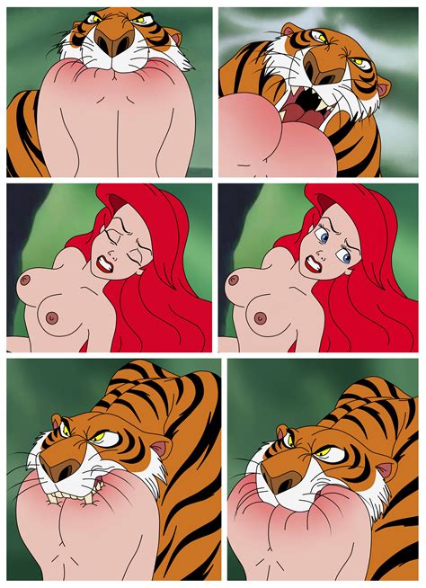 Post 5832572 Ariel Crossover Serisabibi Shere Khan The Jungle Book The Little Mermaid