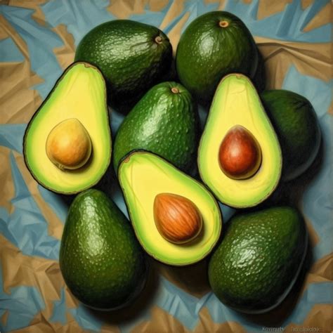 Premium AI Image Avocados