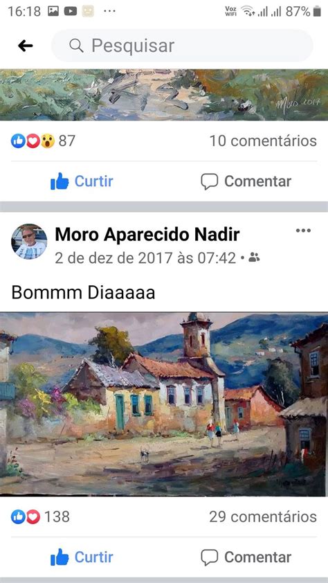 Pin De Rosimeri Costa Faustino Em Casario Pintura Em Telas Paisagem