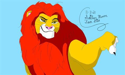 Disney's The Lion King Mufasa by SailorMoonFanGirl on Newgrounds