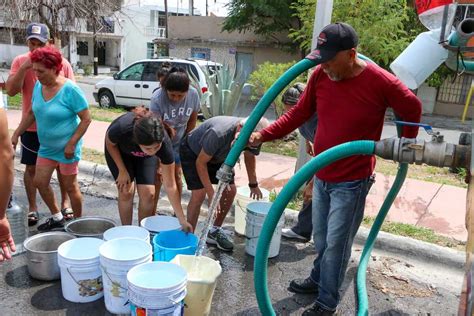 Agua Y Drenaje Distribuye Agua En Pipas A Municipios De Nl Grupo