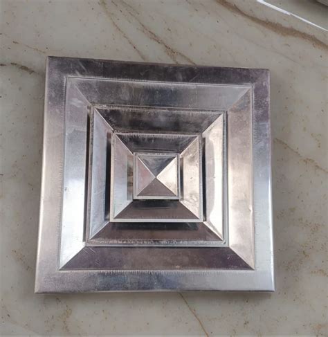 Aluminium Air Diffusers, For Commercial, Shape: Square at Rs 450/piece in New Delhi