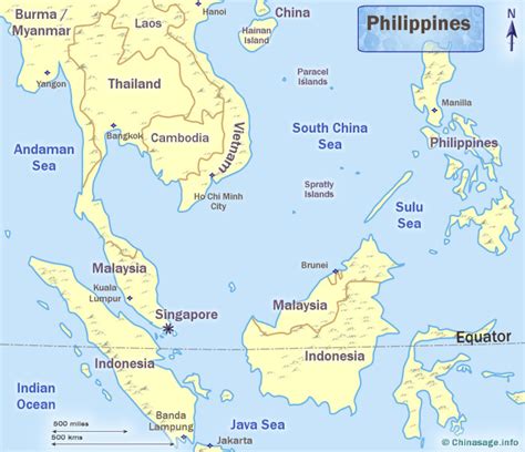 China Philippines Map