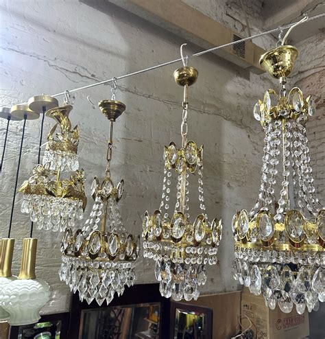 Старинные винтажные хрустальные люстры купить в интернет-магазине ...