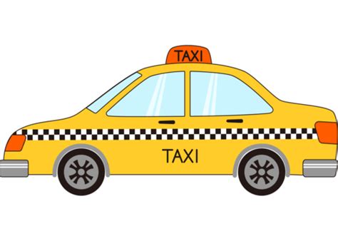 Taxi Yellow Taxi, Taxi, Cartoon, Yellow Taxi PNG Transparent Clipart ...