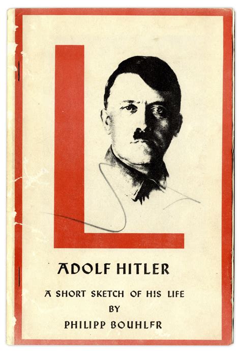 Lot Detail - Adolf Hitler Signed First Editions of ''Mein Kampf ...