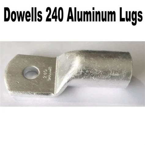 Silver 240 Dowells Aluminum Cable Lug For Electric Fittings Ring At