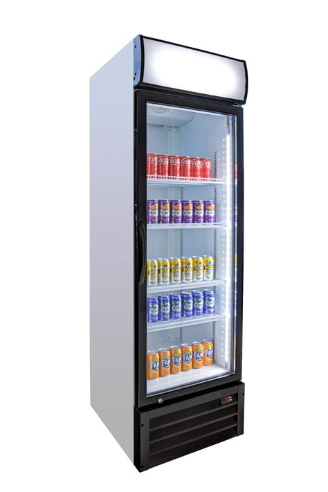 Tall Single Glass Door Fridge 430ltr Perth Commercial Fridges And