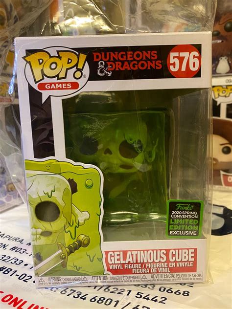 Funko Pop Dungeons Dragons Gelatinous Cube Hobbies Toys Toys