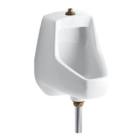 Kohler 14 In W X 175 In H White Wall Mounted Urinal At