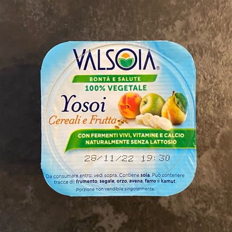 Valsoia Yosoi Cereali E Frutta Review Abillion