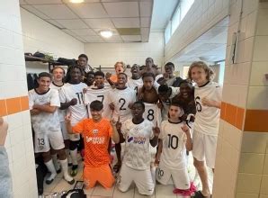 Amiens SC Football U 17 Grégory Auger Une victoire acquise à l