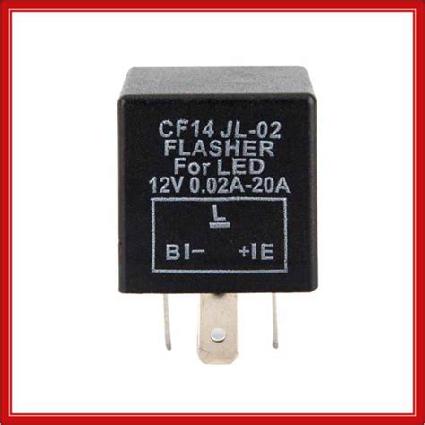 Promo Cf14 Jl 02 Ep35 Relay Fix Flasher Lampu Sein Led 3 Pin 12v Mobil