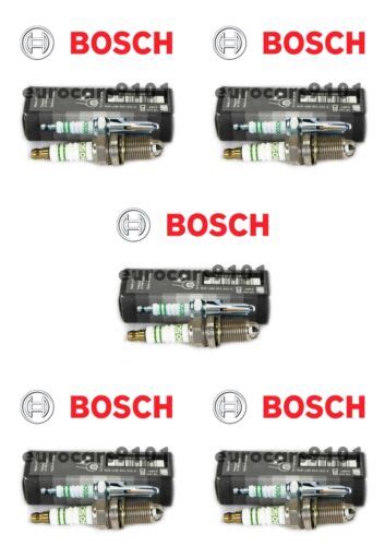 Volkswagen Jetta Bosch Spark Plugs F6DTC 101000004AA Set Of 5 EBay