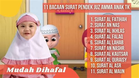 HAFALAN SURAT PENDEK ANAK PART 2 Juz Amma TK A YouTube