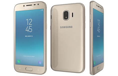 Samsung Galaxy J2 Pro 2018 Gold 3D CGTrader