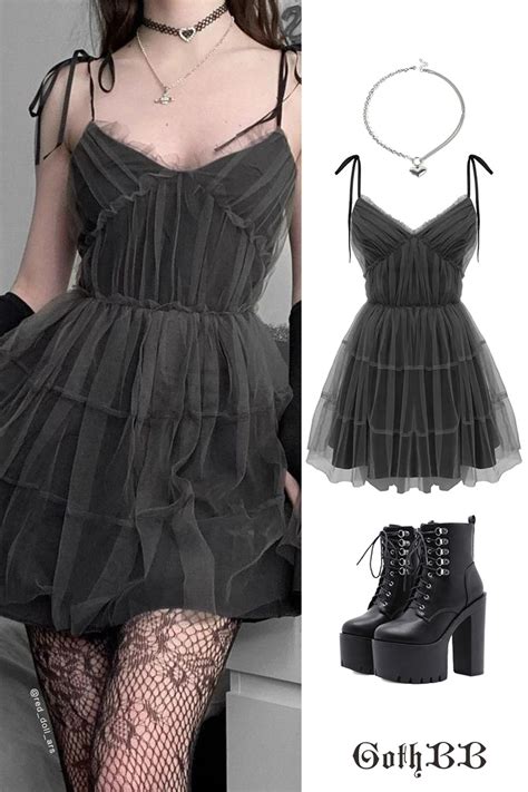 Pin On Gothic Daily Outfit