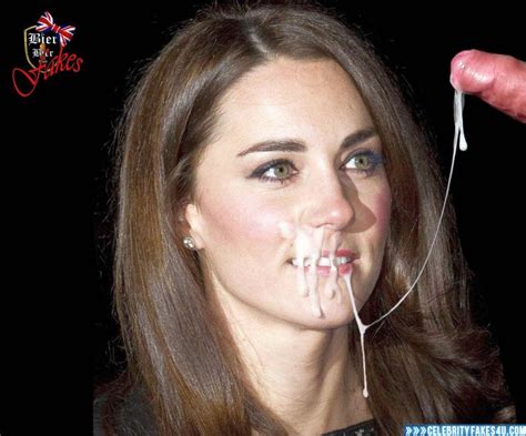 Kate Middleton Cum Facial Sex 001 CelebrityFakes4u