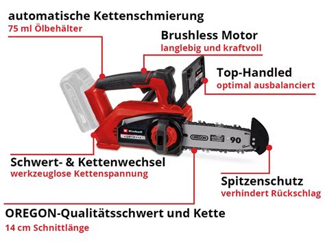FORTEXXA 18 20 TH Einhand Akku Kettensäge