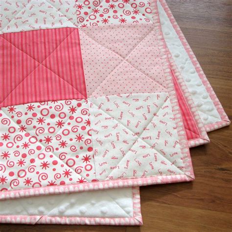 Handmade Baby Girl Quilts Baby Patchwork Quilt Patchwork Baby