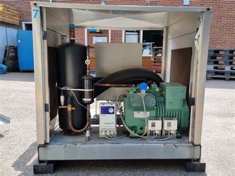 Used Bitzer Ees Y S Semi Hermetic Reciprocating Compressor Freon