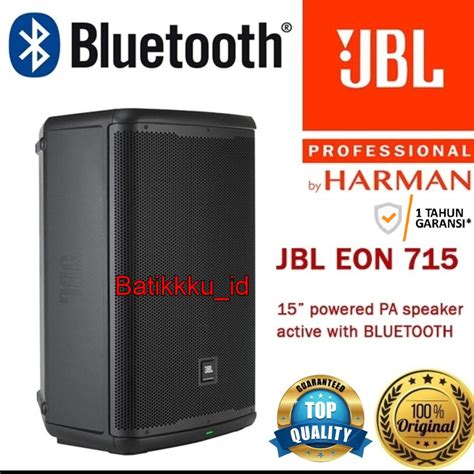 Jual Speaker Aktif Jbl Eon Eon Original Inch Bisa Bluetooth