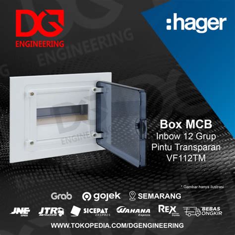 Jual Hager Vf Tm Box Mcb Inbow Tanam Transparant Modul Group