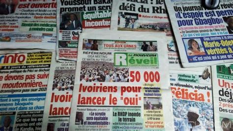 Côte d Ivoire Liberté de la presse Quel bilan