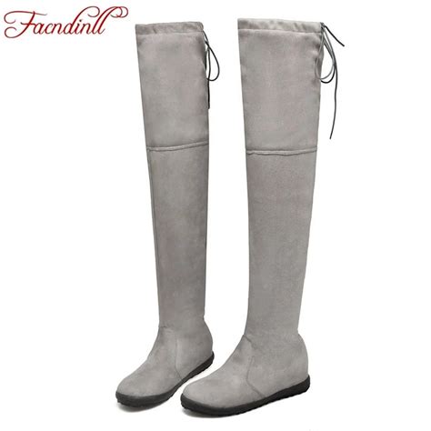 High Quality Sexy Over The Knee High Snow Boots Women Fashion Autumn