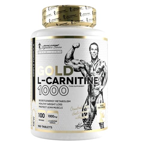 GOLD L CARNITINE 1000mg 100 tablets Л КАРНИТИН 1000mg 100 таблеток